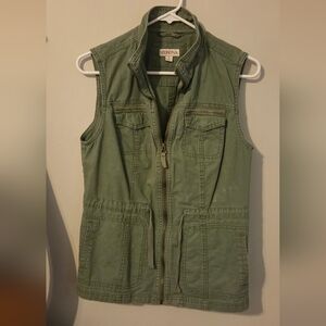 Merona Olive Utility Vest